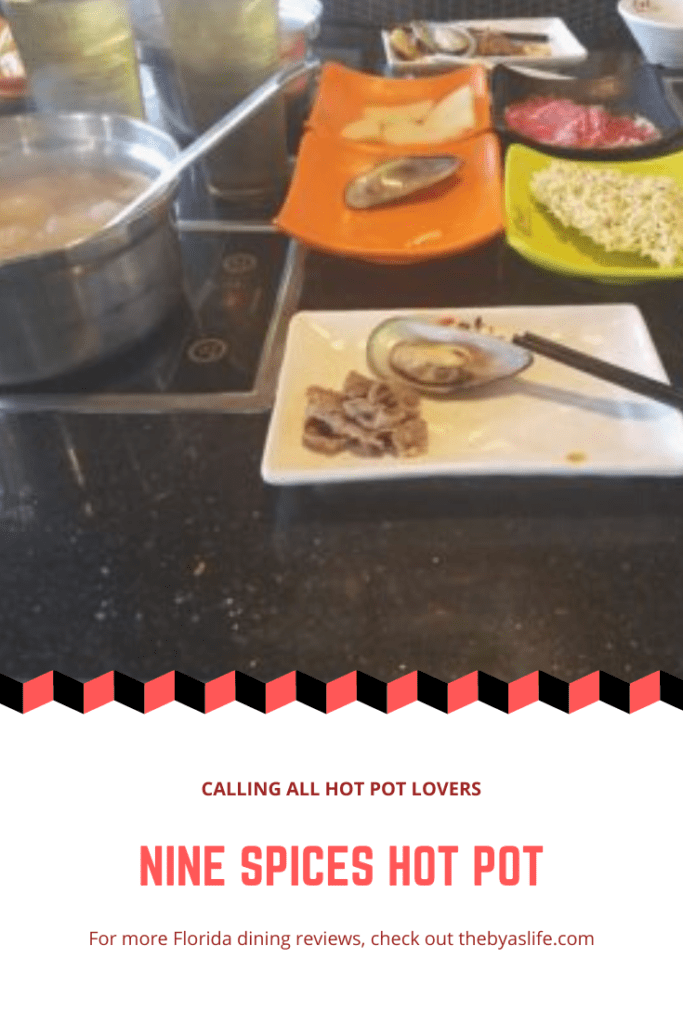 Dining Review Nine Spices Hot Pot The Byas Life