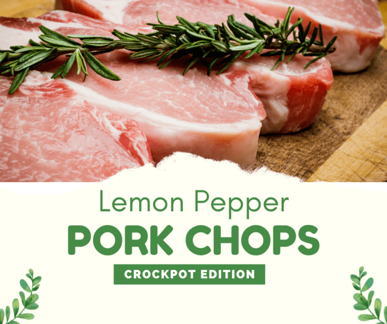Crockpot Lemon Pepper Pork Chops The Byas Life