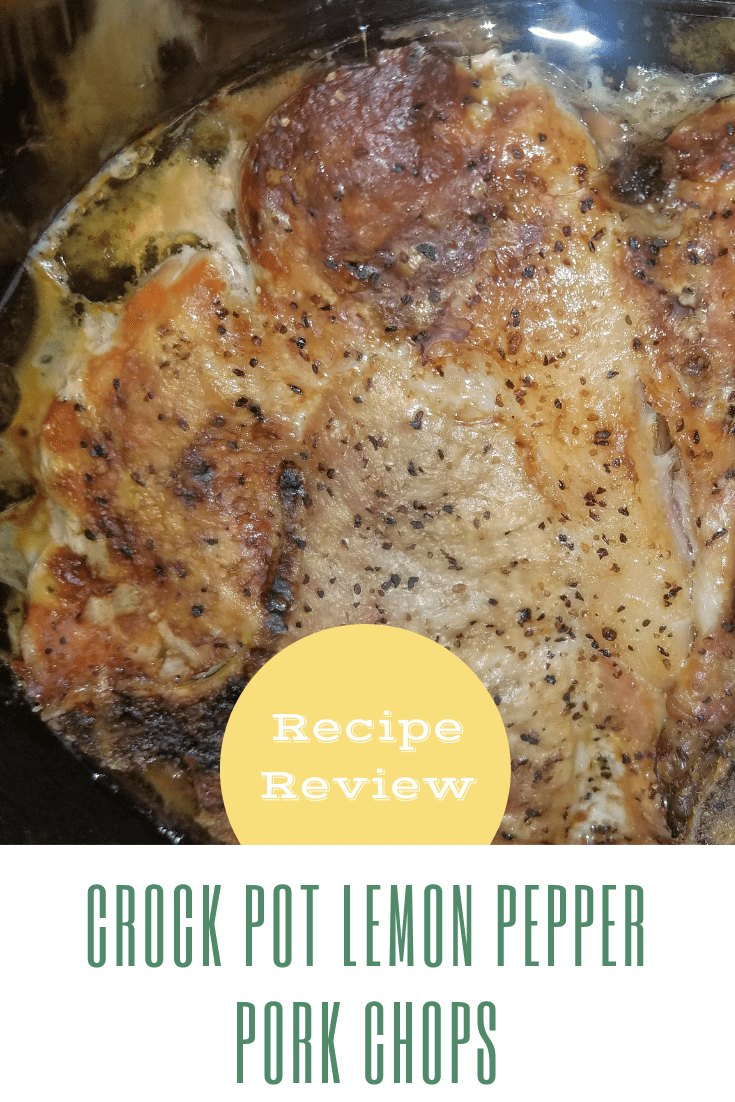 Crockpot Lemon Pepper Pork Chops The Byas Life